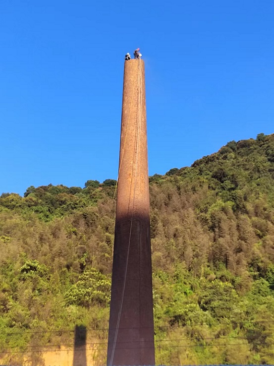 蚌埠烟囱拆除合理选择方案-安全拆除烟囱！