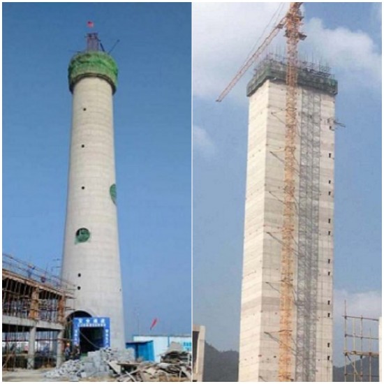 张家口新建烟囱施工时常用的浇筑方法有哪些？