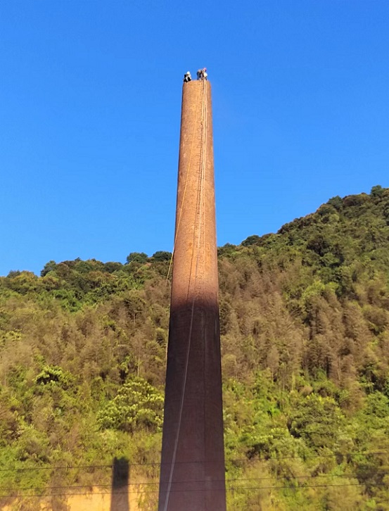 烟囱拆除公司 烟囱定向拆除技术介绍