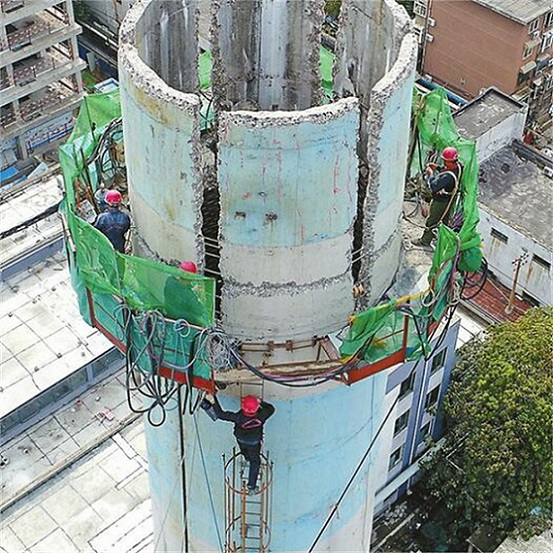 烟囱人工拆除公司精选厂家 实地价格