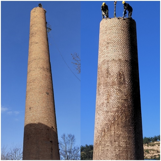 蚌埠烟囱拆除公司:专业安全，树立行业新标杆