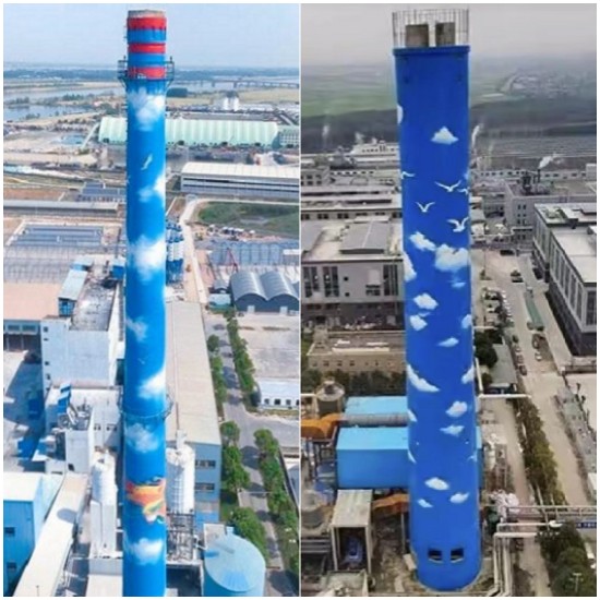 蚌埠烟囱彩绘公司:让城市绽放新生命,焕然一新！